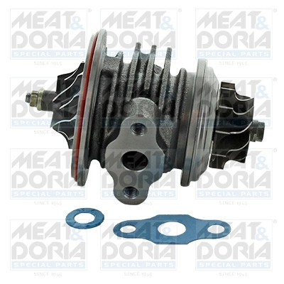 Core assembly, turbocharger